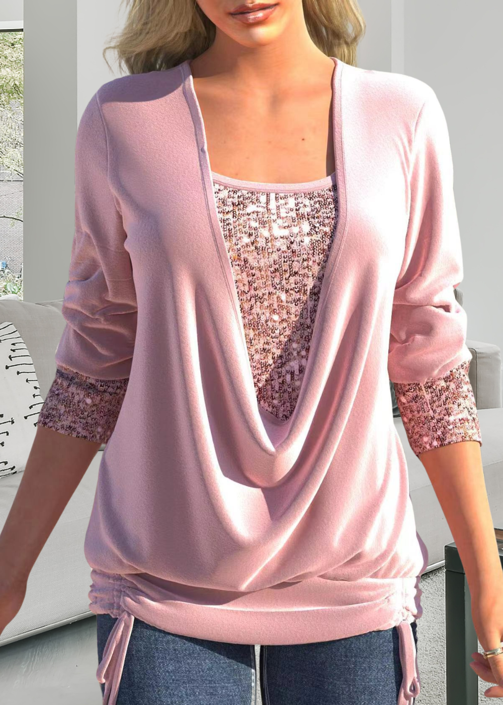 Liora™ | Elegancki Top w Dwu Częściach