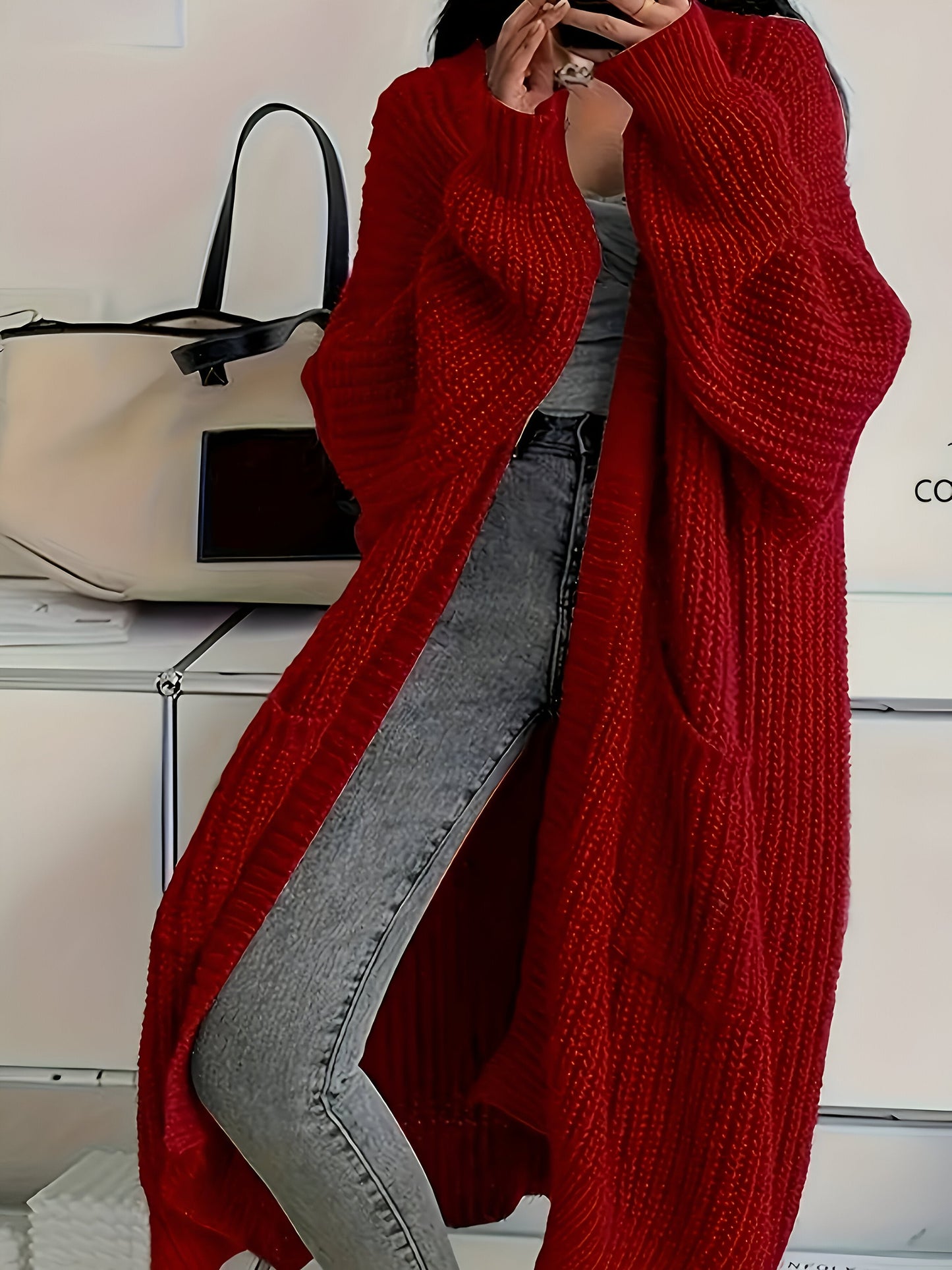 Noeline™ | Sweter Z Dzianiny