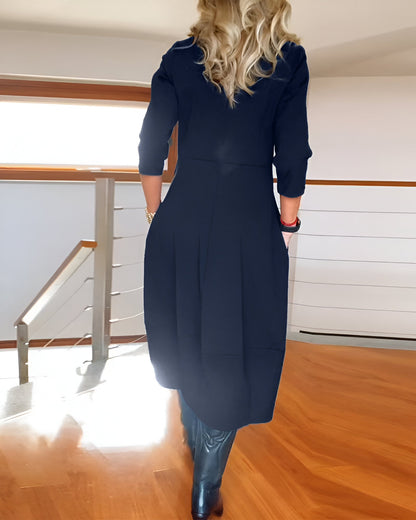 Élodie™ | Elegancka Sukienka Gładka