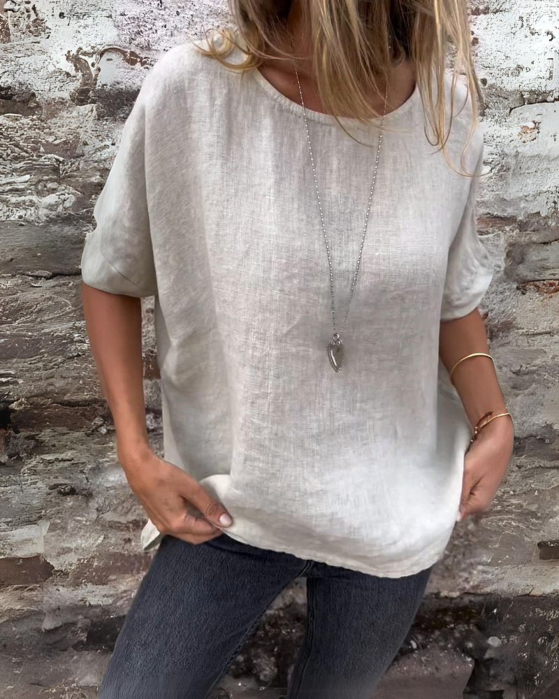 Klaudia™ | Ponadczasowy T-Shirt Essentiel