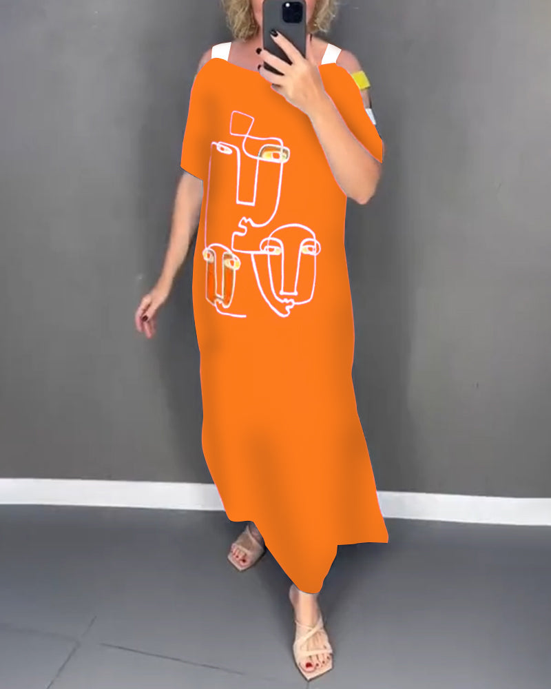 Syl™ | Sukienka Letnia z Wzorem