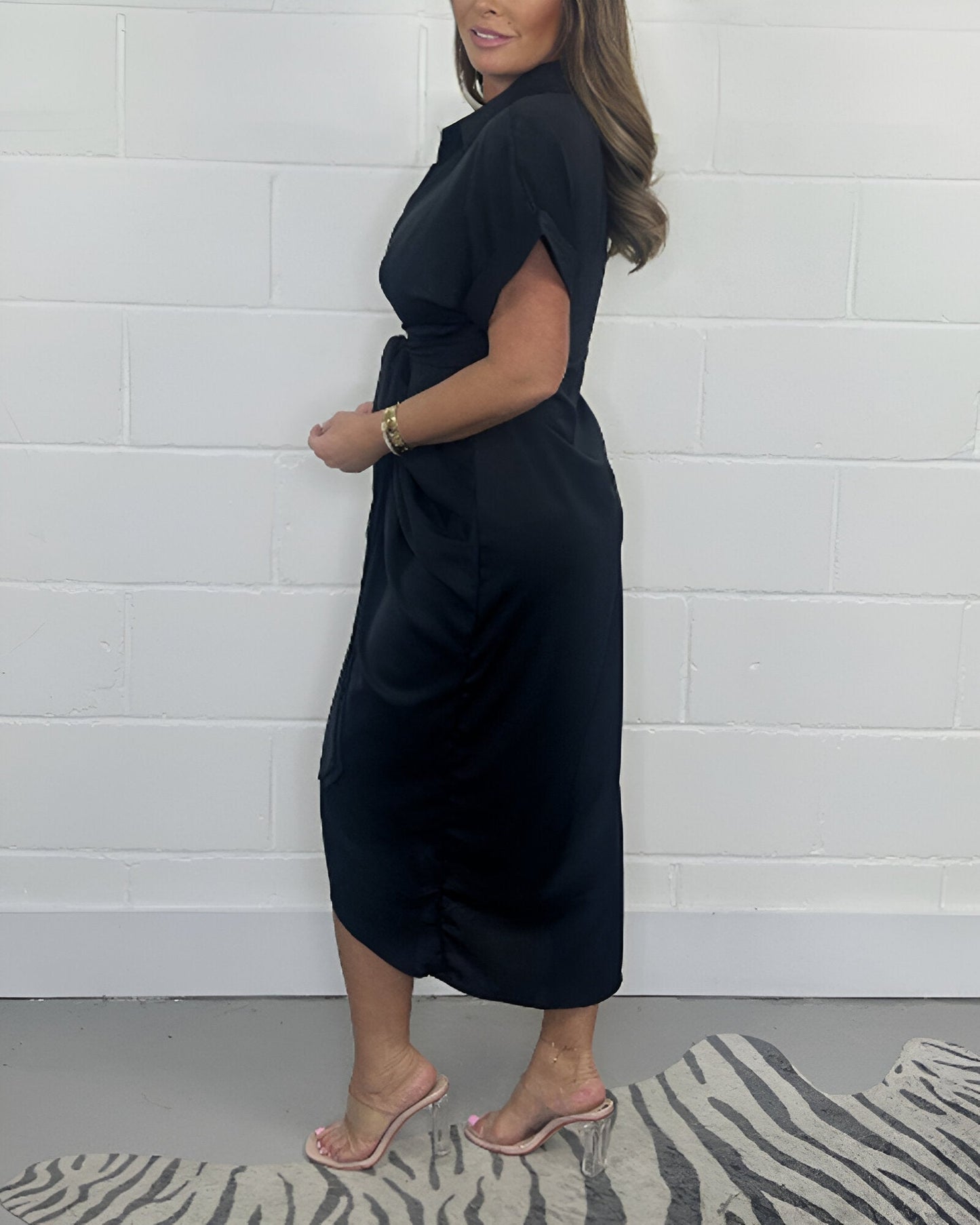 Monika™ | Stylowa Sukienka Plisowana