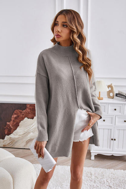 Sandra™ | Sweter Damski Tricoté Modny z Okrągłym Kołnierzem
