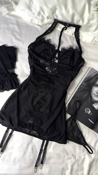 Klara™ | Zestaw Lingerie Allure (3-częściowy)