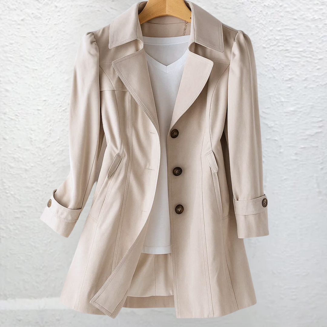 Jeanne™ | Płaszcz Trench Vintage