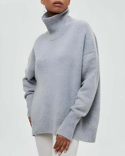 Liora™ | Sweter z Golfem w Luźnym Kroju