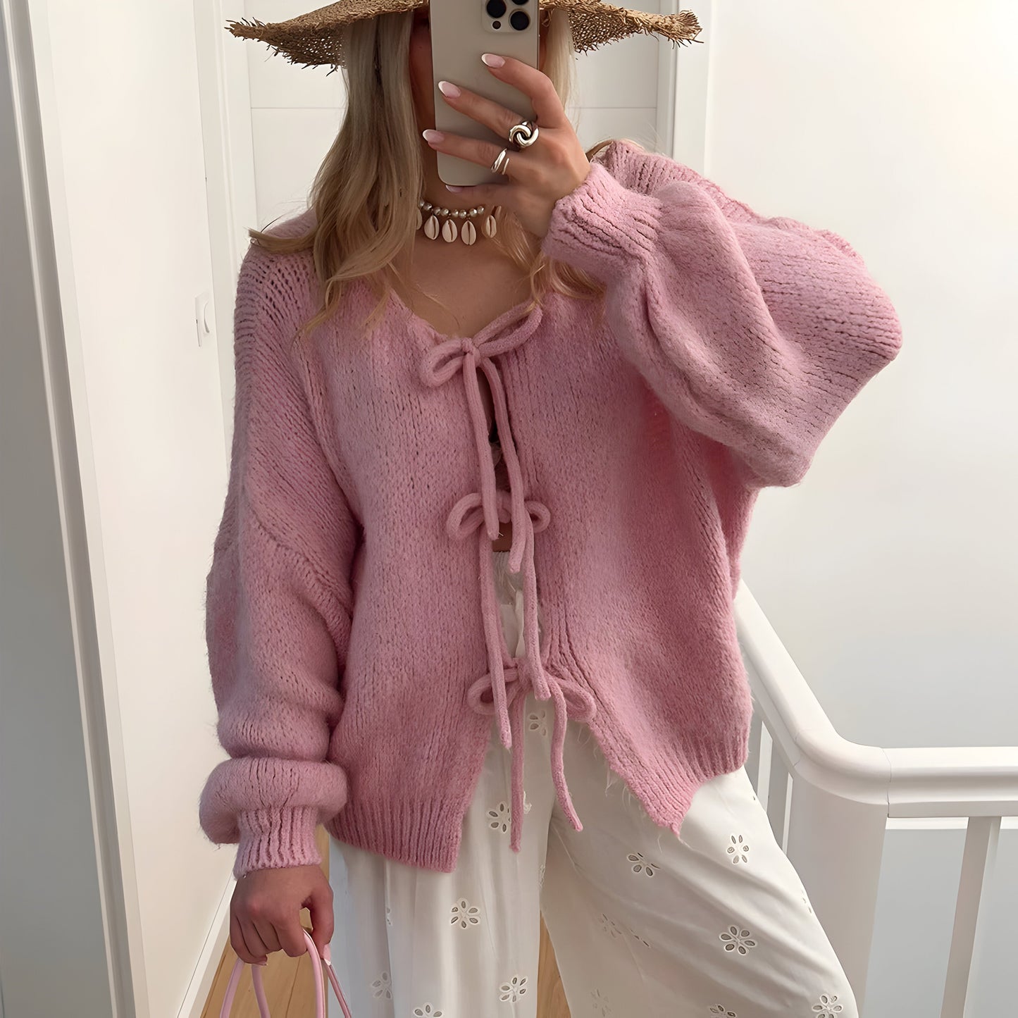 Lilly™ | Sweter Robiony na Drutach