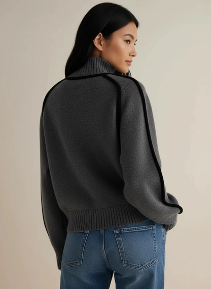 Zofia™ | Sweter z Golfem Essential