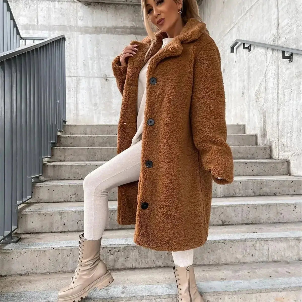 Lina™ | Ciepła kurtka Teddy