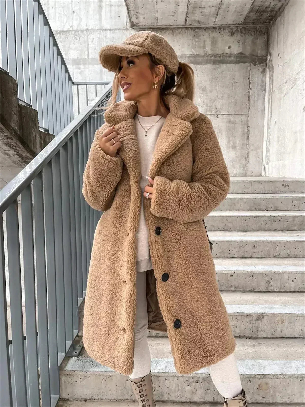 Lina™ | Ciepła kurtka Teddy