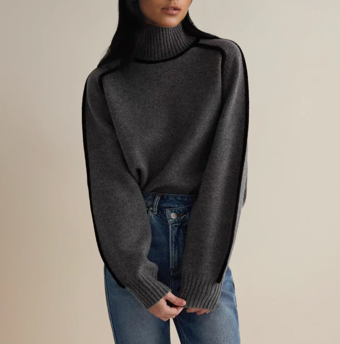 Zofia™ | Sweter z Golfem Essential