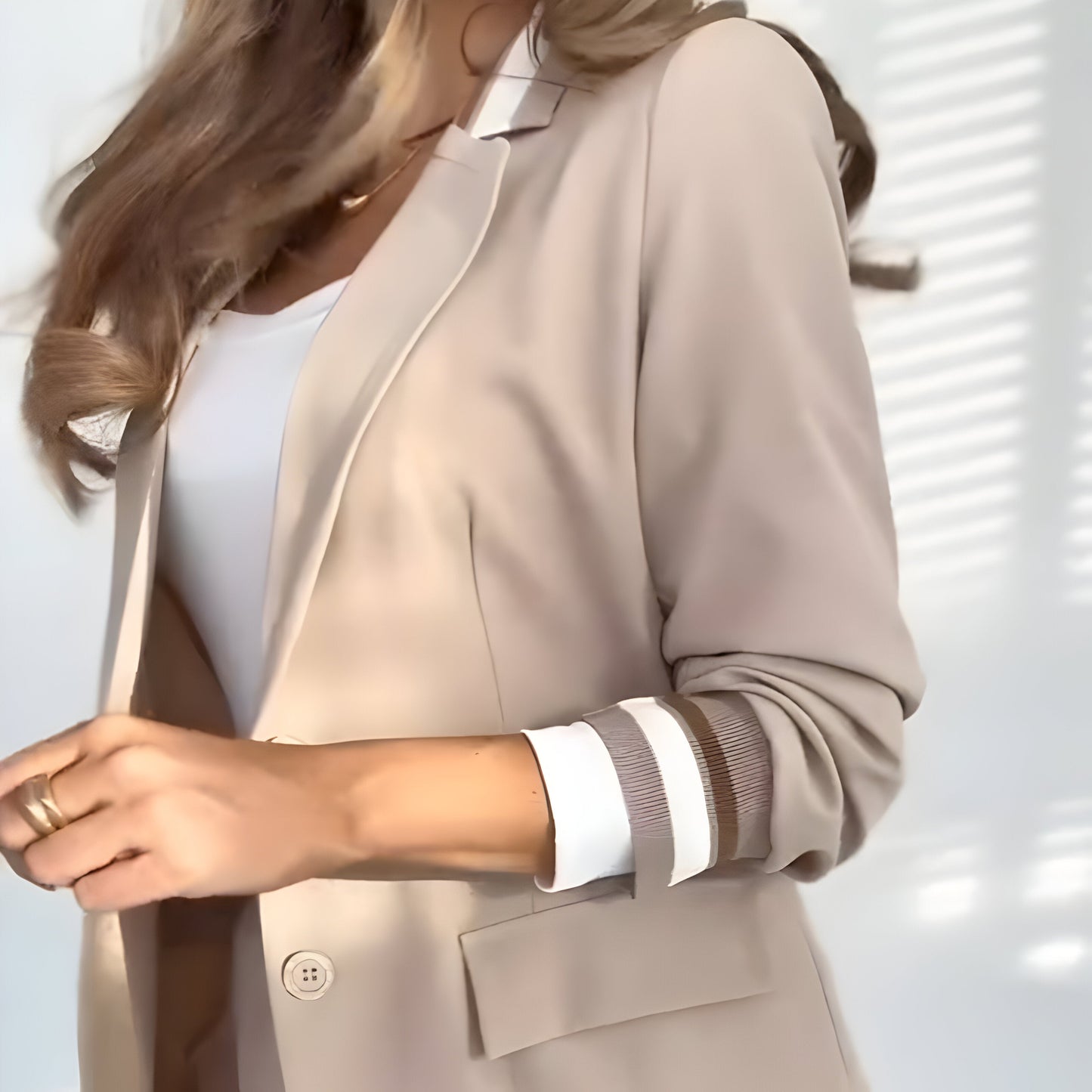 Irena™ | Stylowy Zestaw w Paski
