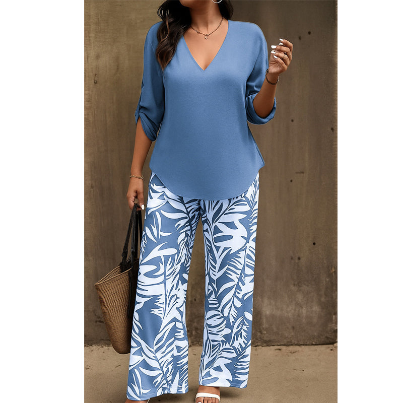 Klaudia™ | Letni Komplet V-Neck