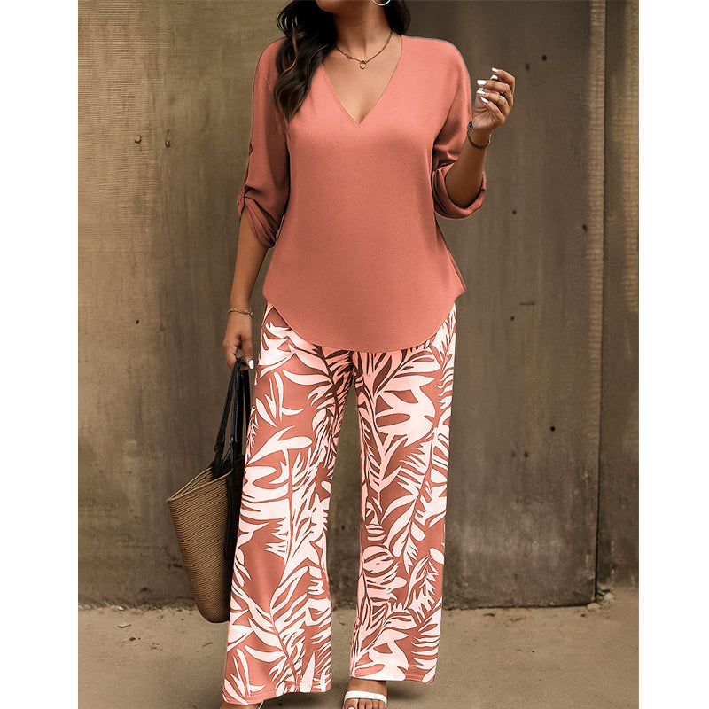 Klaudia™ | Letni Komplet V-Neck