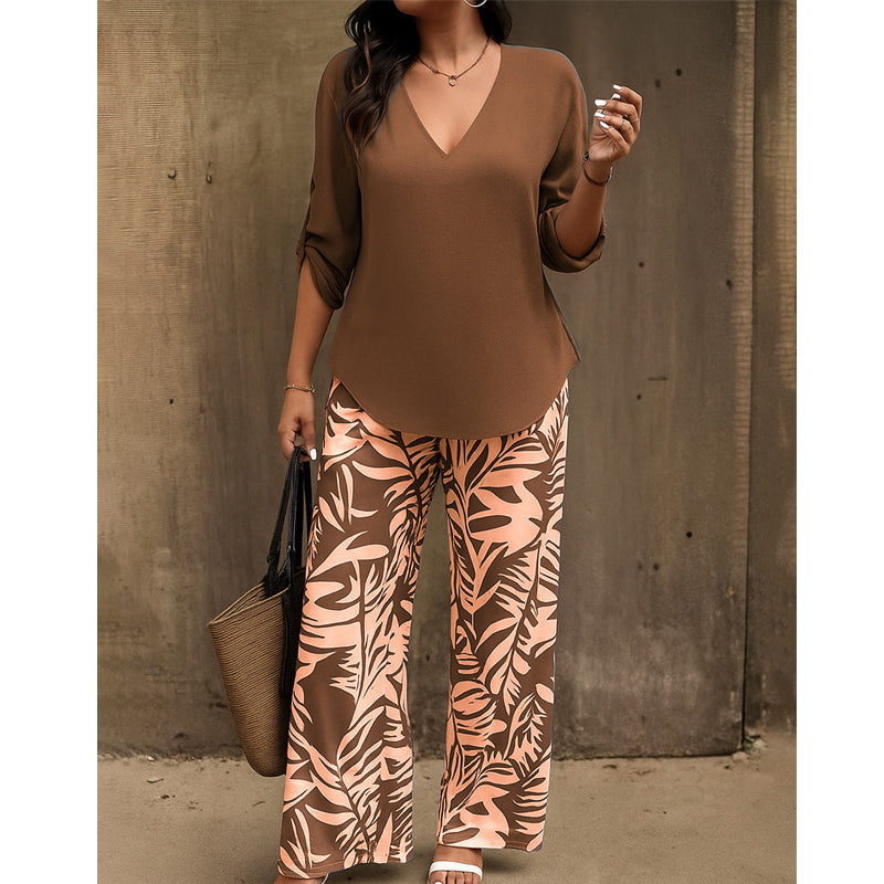 Klaudia™ | Letni Komplet V-Neck