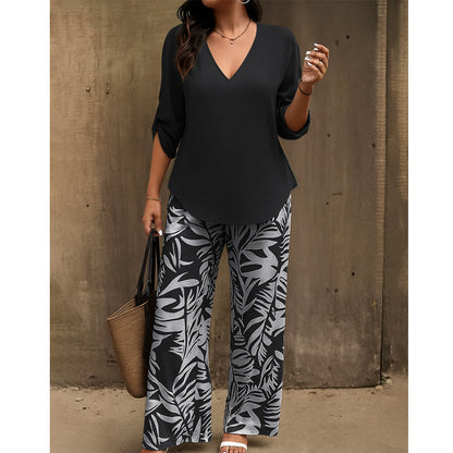Klaudia™ | Letni Komplet V-Neck